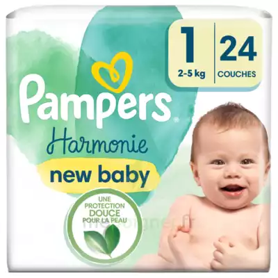 Pampers Harmonie Couche T1 Paquet/24 à Beaujeu-Saint-Vallier-Pierrejux-et-Quitteur