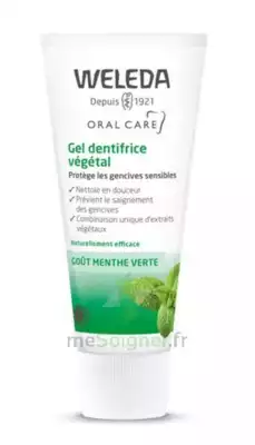 Weleda Soins Bucco-dentaires Gel Dentifrice Végétal 2t/75ml à Beaujeu-Saint-Vallier-Pierrejux-et-Quitteur